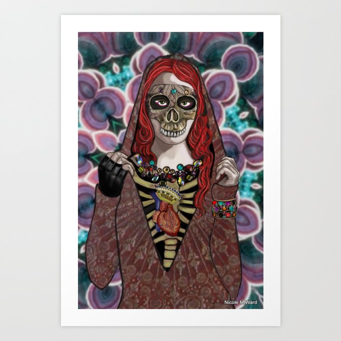 Cloaked in Death Art Print