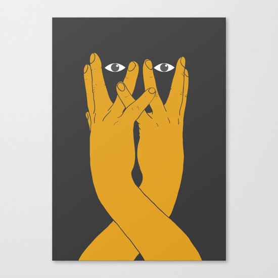 Mask (revisited) Canvas Print