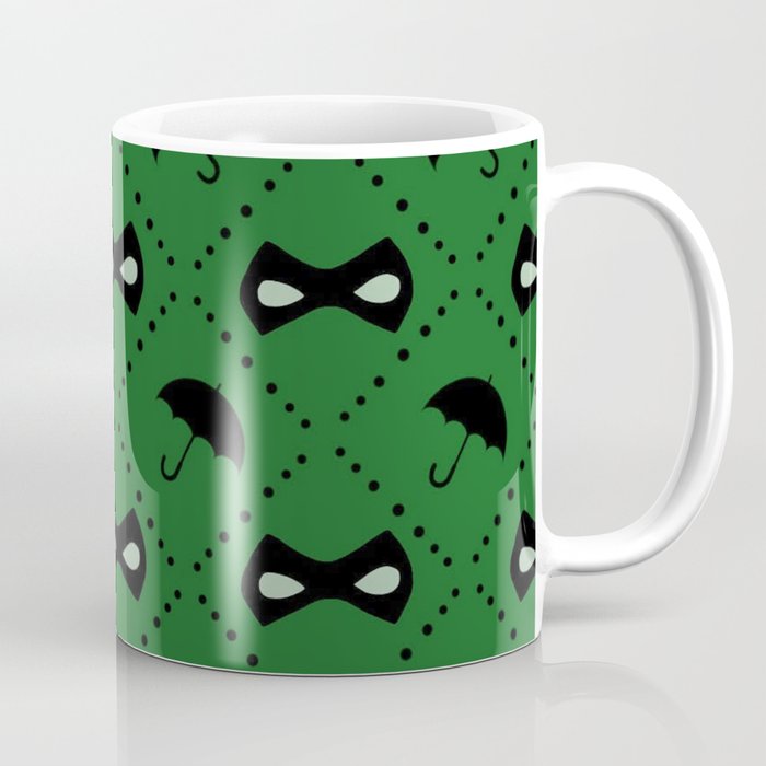 Green 'Umbrella Academy' Art Print Coffee Mug