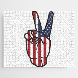 peace 4th of july / independence day peace Jigsaw Puzzle