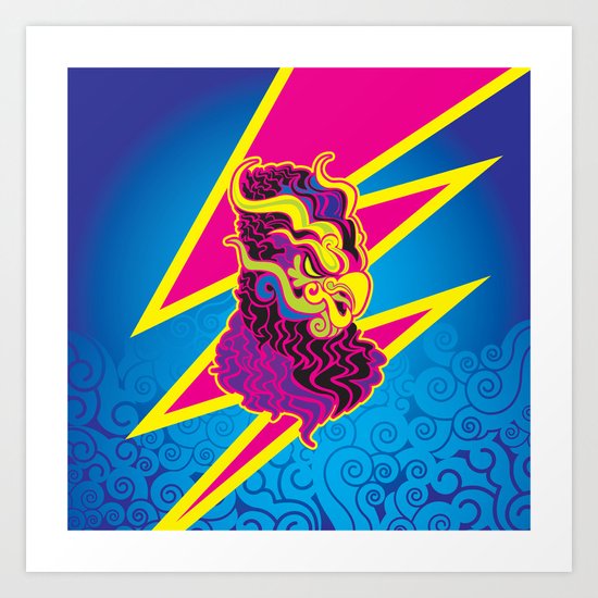 Storm Art Print