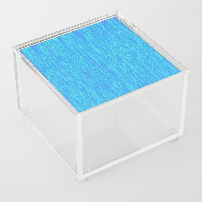 Beautiful Blue Abstract Pattern Acrylic Box