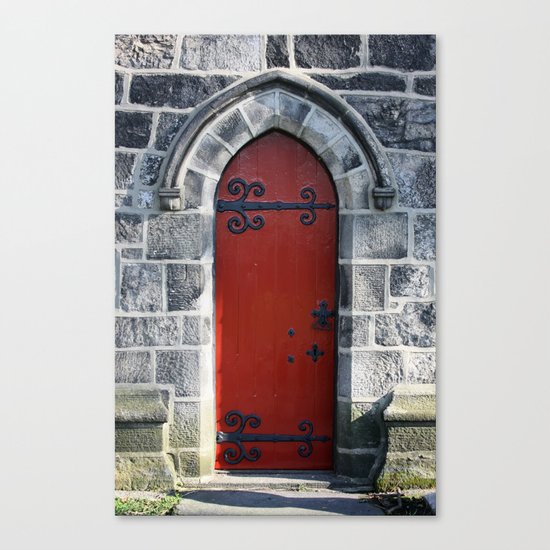 Red Door #4.2 Canvas Print