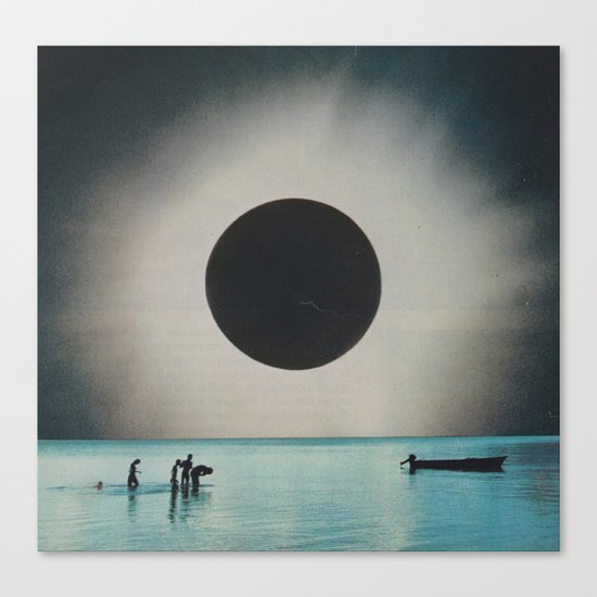Something's On Your Mind Canvas Print