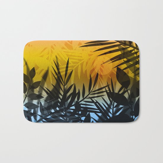 Hot summer . Heat . Bath Mat