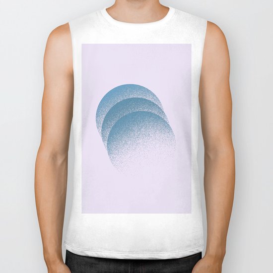 Blue Violet Biker Tank