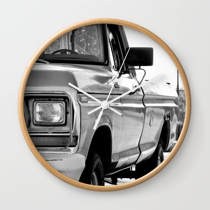 I Side With The Truck Wall Clock