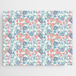 pastels on white evening primrose flower meaning youth and renewal Jigsaw Puzzle