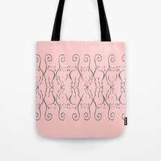 SILHOUETTES IN LINE Tote Bag