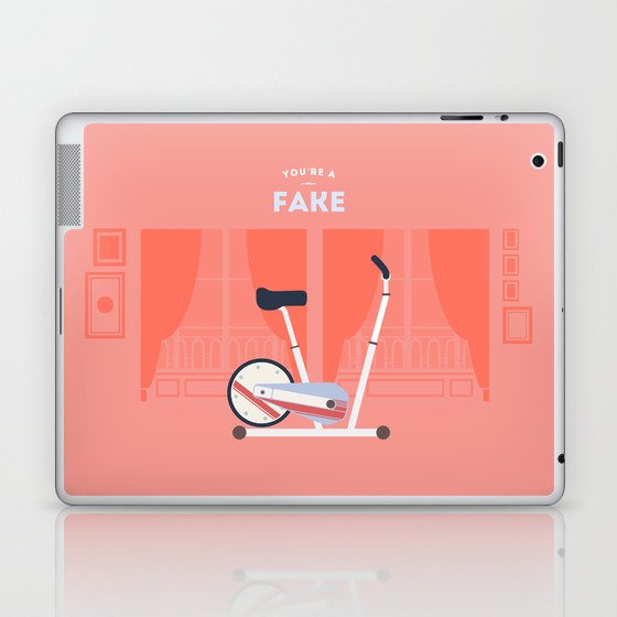 Fake Laptop & iPad Skin