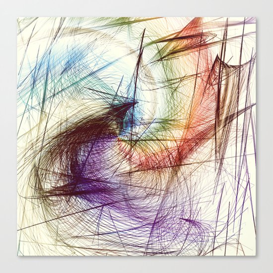 Weave IV Canvas Print
