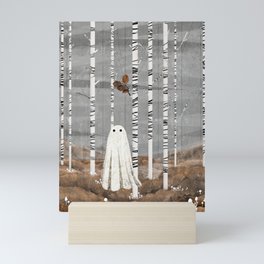 Mushroom forest Mini Art Print