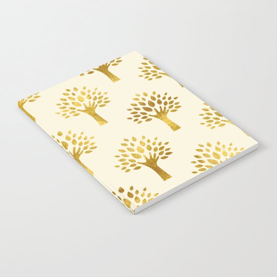 Cream Gold Foil 02 Notebook