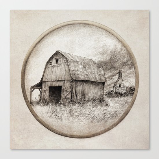 Old Barn Canvas Print