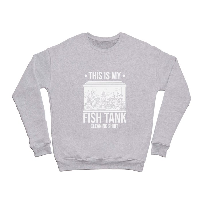 Fish Tank Aquarium Gift Fishkeeping Aquascaping Crewneck Sweatshirt