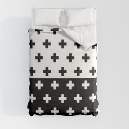 Swiss Cross Yin Yang Comforter