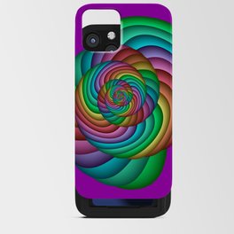 colors on violet -02- iPhone Card Case