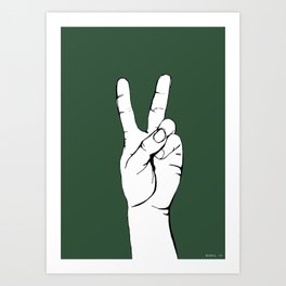 Peace V Art Print