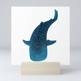 Whale Shark Marine Life Mini Art Print