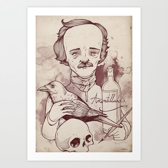 Poe Art Print