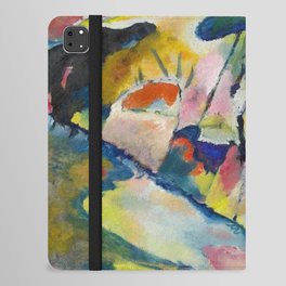 Wassily Kandinsky Landscape with Rain iPad Folio Case