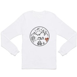 Be Kind Designs - Tent Long Sleeve T-shirt