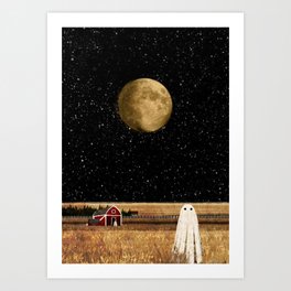 Harvest Moon Art Print
