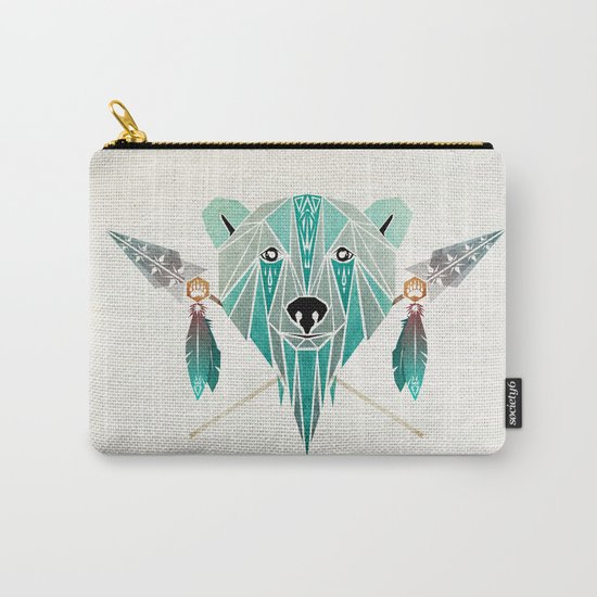 polar bear Carry-All Pouch
