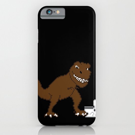 Jurassic Pixel iPhone & iPod Case