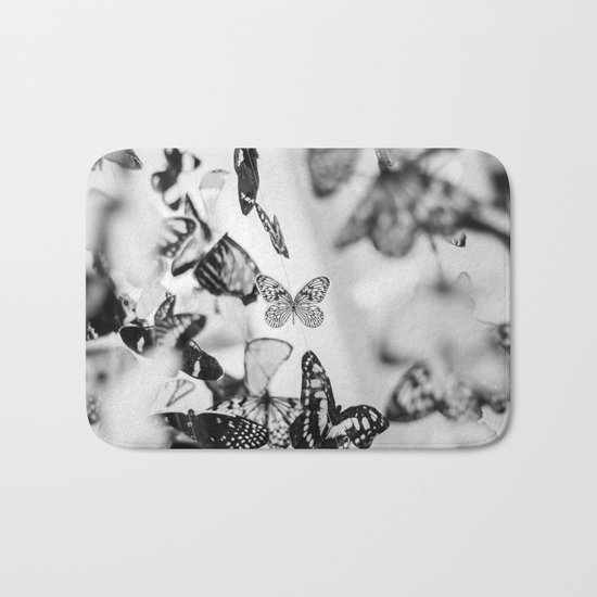Butterfly papillons Bath Mat