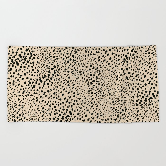 Leopard print Beach Towel