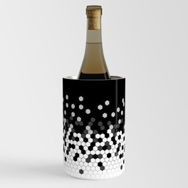 Flat Tech Camouflage Black and White Wine Chiller