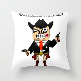 western famous chillie willie Throw Pillow