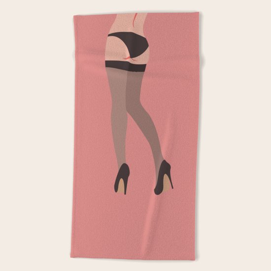 Dancing Girl Beach Towel