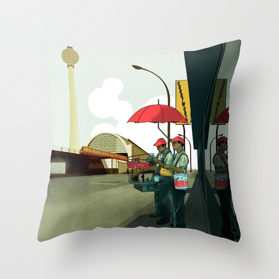Alexander Platz II Throw Pillow