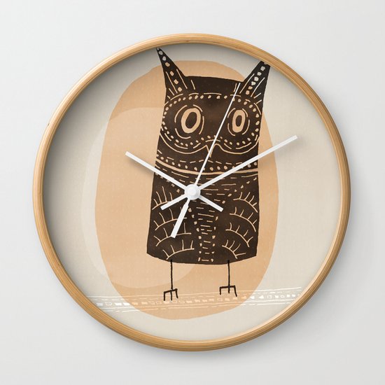 This is my owl Wall Clock