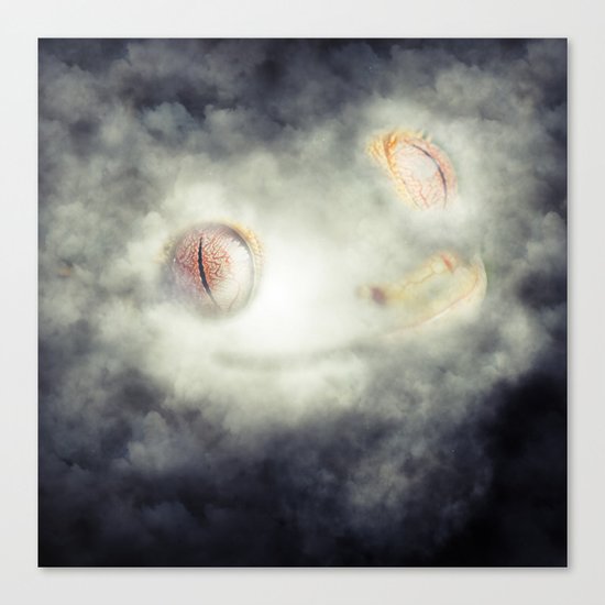 Frog Fog Canvas Print