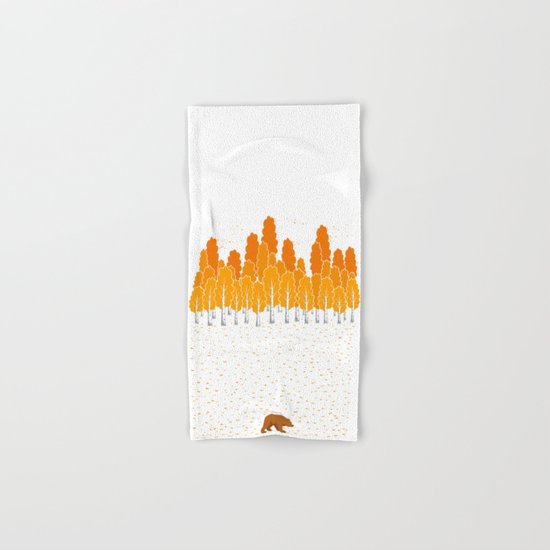 Birch and Bear Hand & Bath Towel