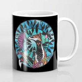 Mr Fox - Paper cut design Coffee Mug