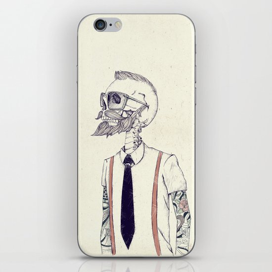 The Gentleman becomes a Hipster iPhone & iPod Skin