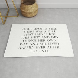 Motivational Quote Rugs Society6