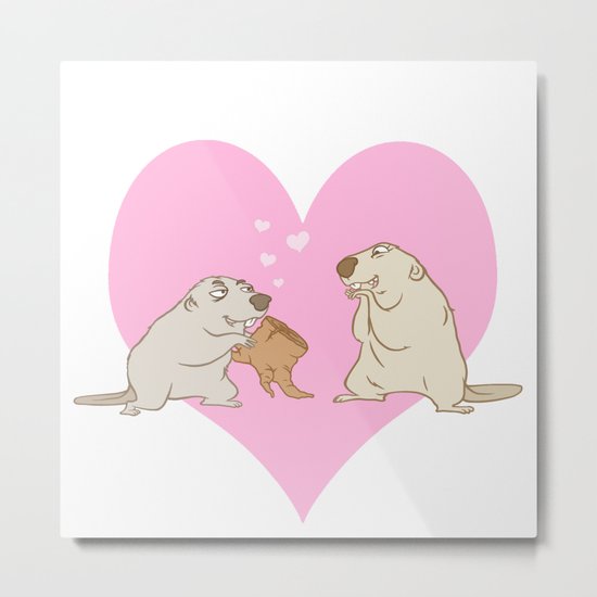 love Metal Print