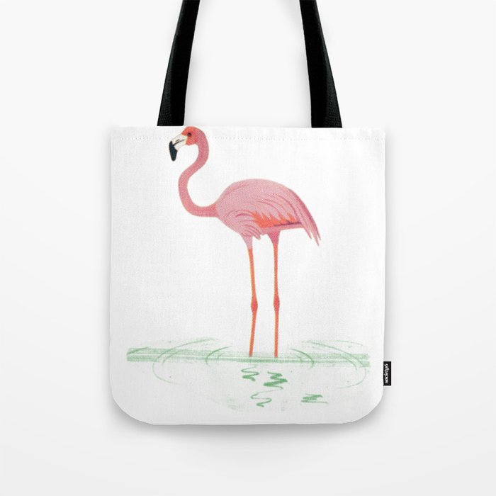 flamingo tote