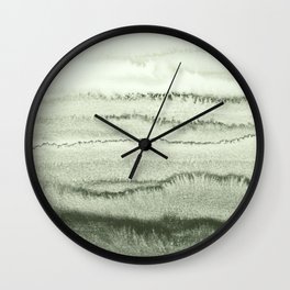 WITHIN THE TIDES - SAGE GREEN by MS  Wall Clock