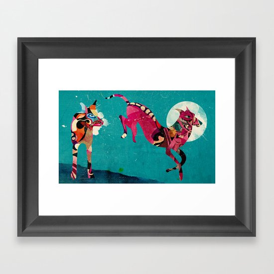 dogs Framed Art Print