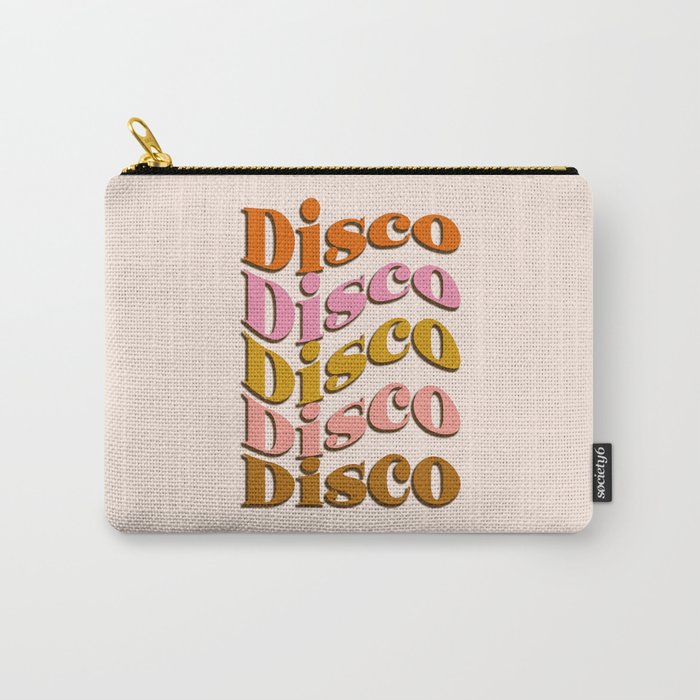 Groovy Disco Disco Carry-All Pouch