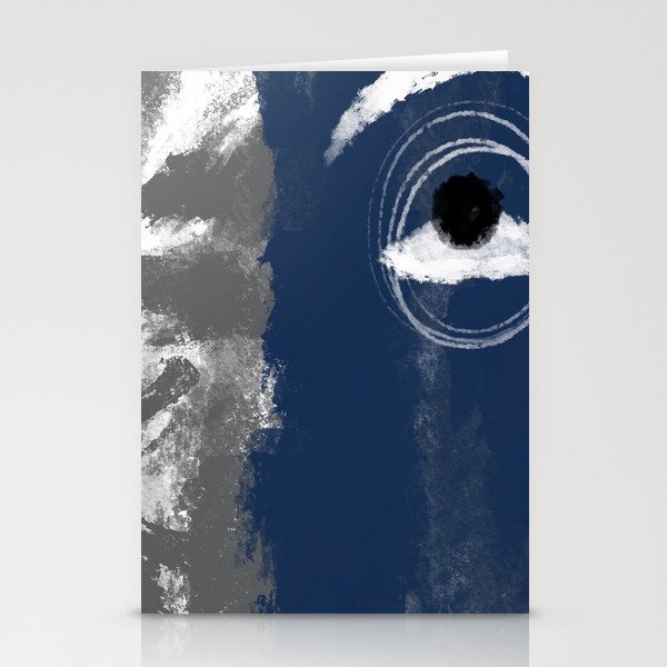 Lost in Thoughts 2 - Modern Contemporary Abstract Stationery Cards
