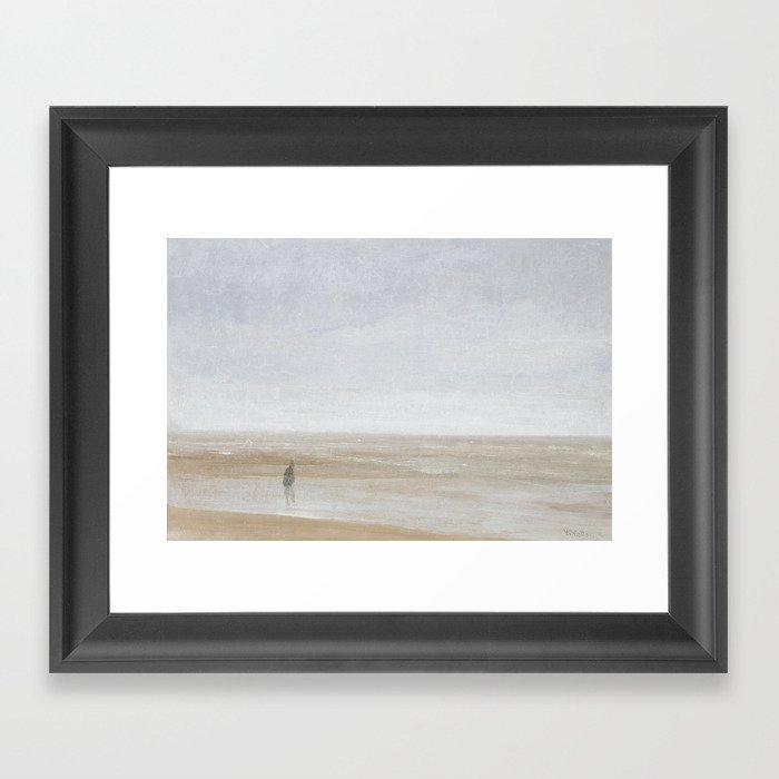 Sea and Rain, 1865 by James McNeill Whistler Framed Art Print