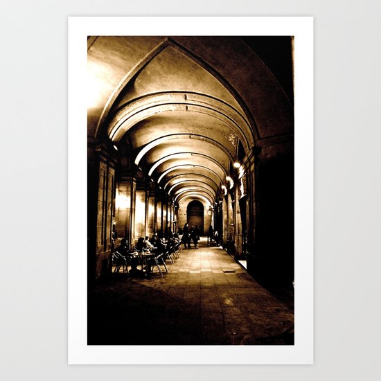 Outside Hallway Art Print