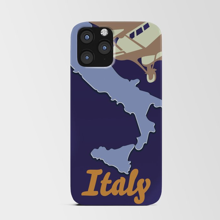Vintage Italy travel poster. iPhone Card Case